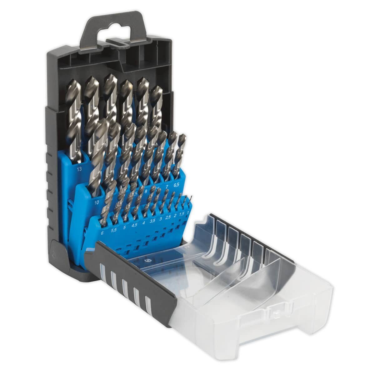 HSS Fully Ground Drill Bit Set 25pc – Sealey – Triace