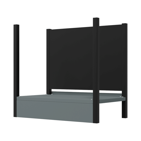 Modular Storage Base unit 1 Shelf 580mm