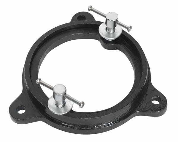 Swivel base for USV200 vice, ideal for precise positioning in machine shops.