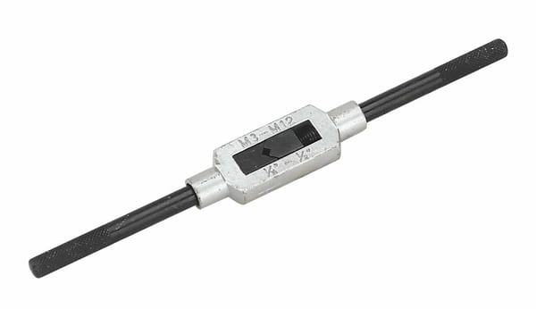 200mm tap wrench for precise thread cutting in machine shops.