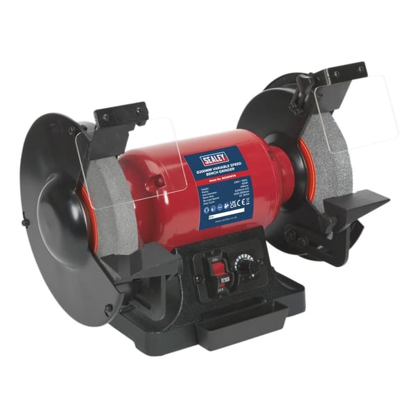 200mm Bench Grinder with Variable Speed 550W/230V