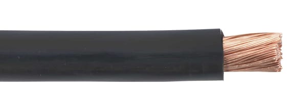 Black starter cable 315/0.40mm, 40mm², 300A, 10 meters for electrical tools.