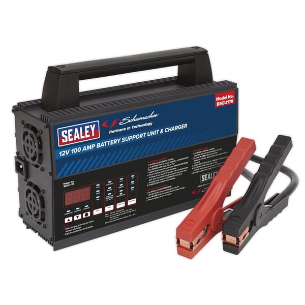 12V Battery Support Unit & Charger 100A