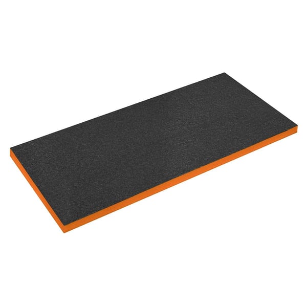 Easy Peel Shadow Foam(R) 1200 x 550 x 50mm - Orange/Black