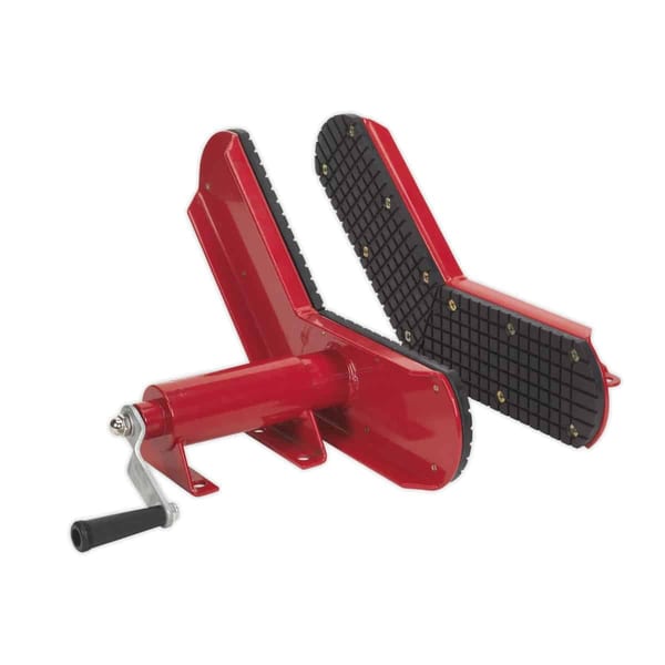 Wheel Clamp Upgrade for Motorcycle Lifts