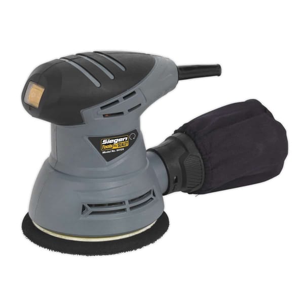 Siegen 125mm Random Orbital Palm Sander 240W/230V