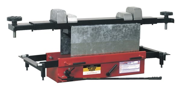 Jacking Beam 3 Tonne with Arm Extenders & Flat Roller Supports