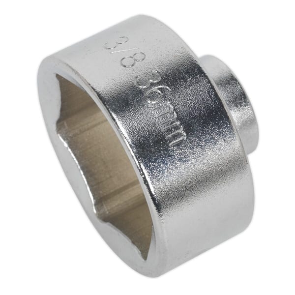 Low Profile Oil Filter Socket 3/8"Sq Drive 36mm