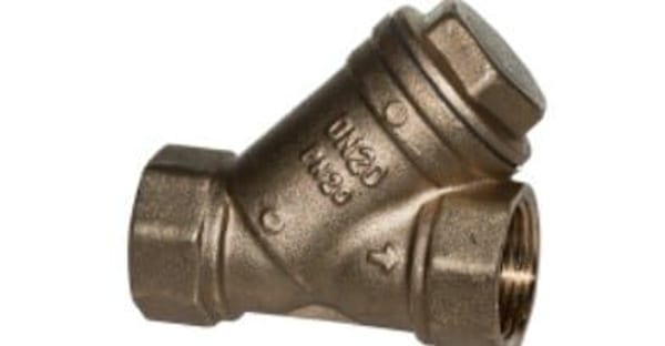 Triace 1/2" Inline Brass Y Water Filter for pressure washers.