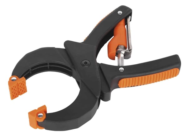 50mm ratchet clamp for effective securing in clamping, construction, and craft projects.