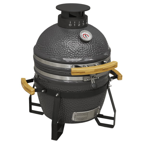 Deluxe 16"(40cm) Ceramic Kamado Style BBQ