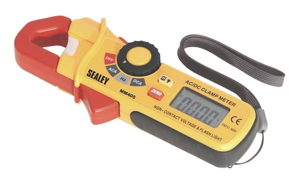 Mini AC/DC Clamp Meter for non-contact voltage testing and measurements