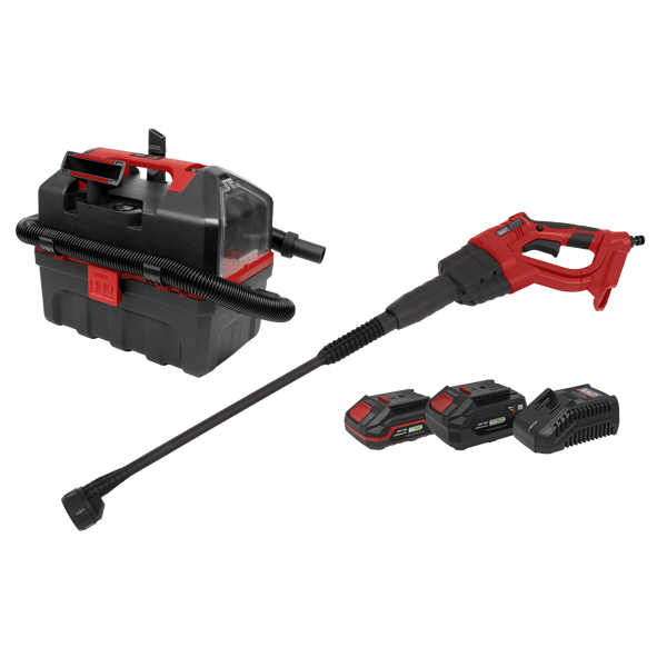 2 x SV20 Series Cordless Power Tool Car Cleaning Kit 20V - 2 Batteries