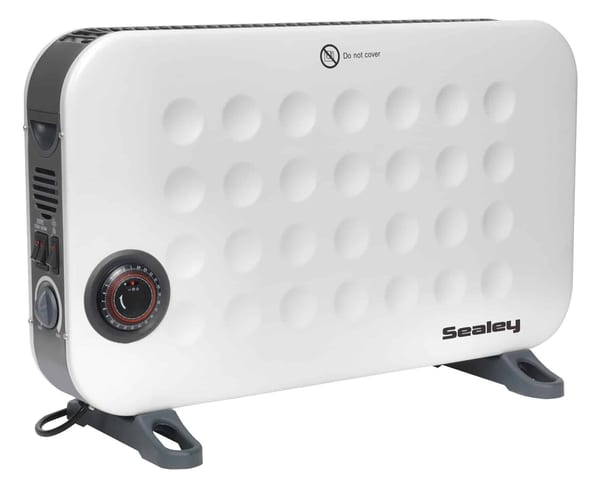Convector Heater 2000W with Turbo & Timer for efficient heating