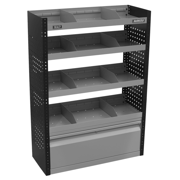 Superline PRO(R) Modular Flat Shelf Van Storage System