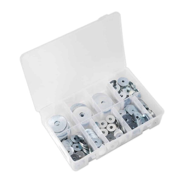 Zinc Plated Repair Washer Assortment M5-M10 240pc