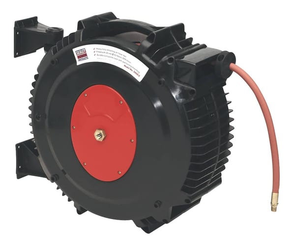 15m Retractable Rubber Air Hose Reel 13mm ID