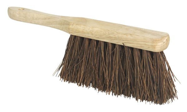 11" hard bristle hand brush for effective indoor and outdoor cleaning