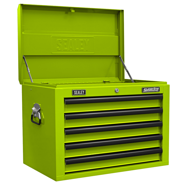 Superline PRO(R) Topchest 5 Drawer - Green/Black