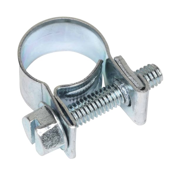Mini hose clip Ø10-12mm, pack of 30 for secure hose fittings.