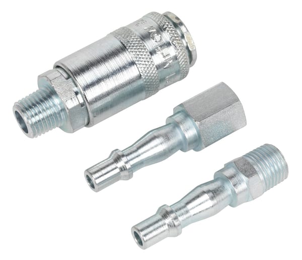 Air Tool Coupling Kit 1/4" BSP for compressors and power tools