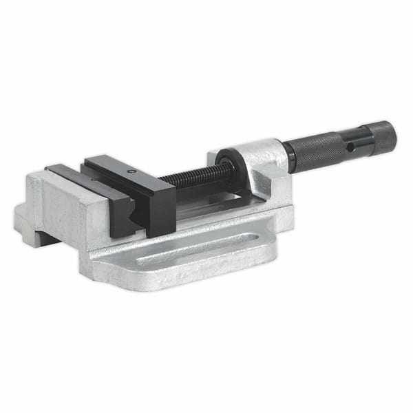 Drill Vice Super 120mm Jaw for precision clamping, ideal for machine shop use.