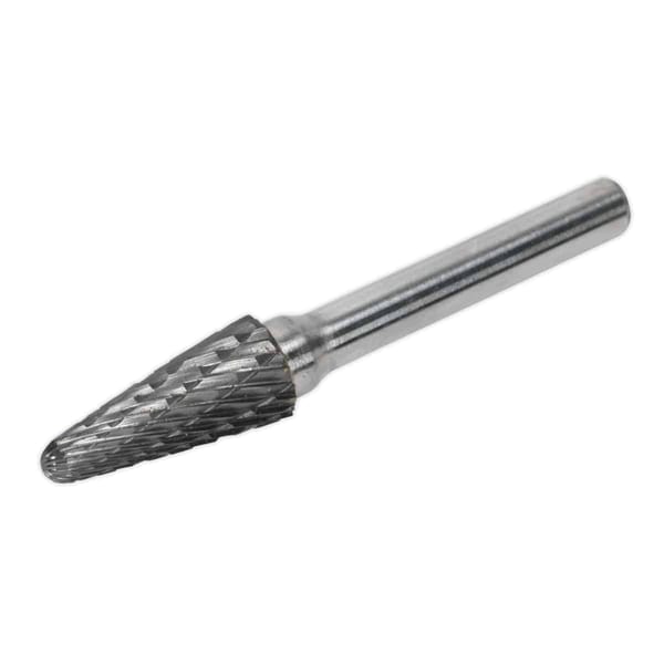 Conical Ball Nose Tungsten Carbide Rotary Burr 10mm
