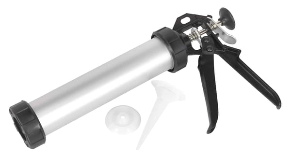 Triace 230mm caulking gun for precise sealant application in garages and bodyshops.