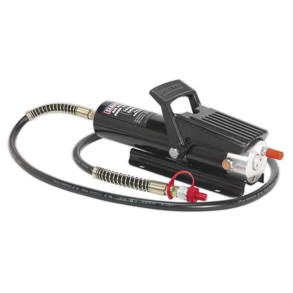 10-ton air hydraulic pump with hose for body repair and garage applications