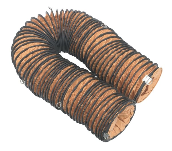 Flexible ducting Ø200mm, 10m extension for air treatment and ventilation systems.