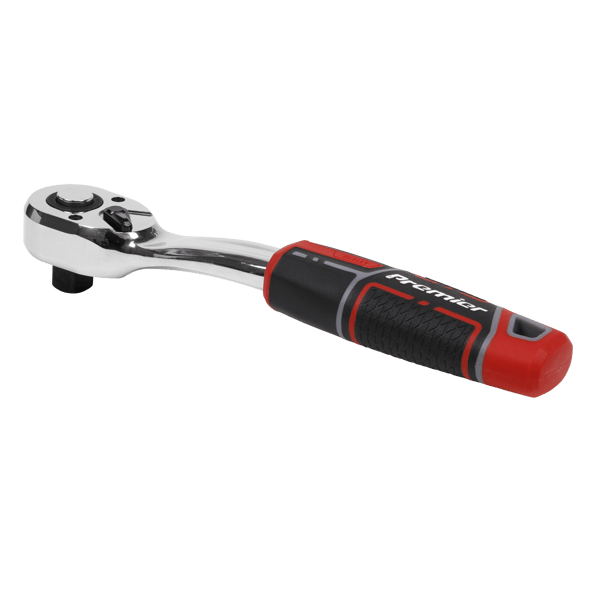 Pear-Head Offset Ratchet Wrench with Flip Reverse 1/2"Sq Drive