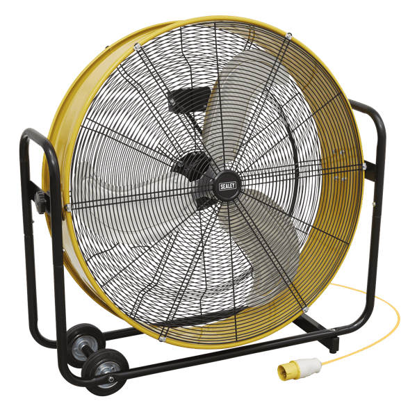 30" Industrial High Velocity Drum Fan 110V