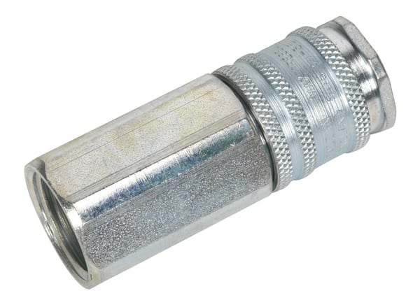 Female 1/2" BSP coupling body for compressors and power tools