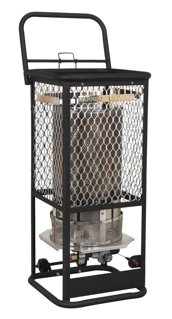 Space Warmer® Industrial Propane Heater, 125,000 BTU/hr, portable heating solution.