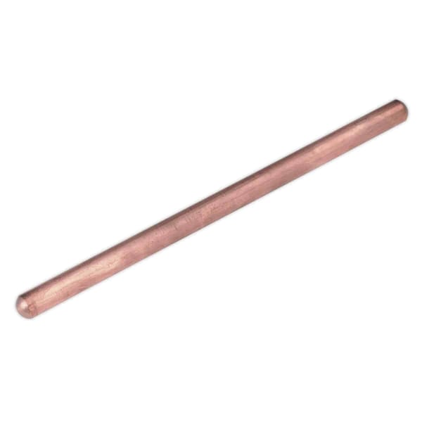 Electrode Straight 215mm for spot and stud welders, ideal for welding tasks in workshops.