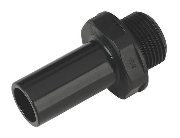 22mm stem adaptor 3/4" BSP for compressors, pack of 2, Triace power tools.