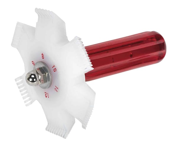 Radiator fin straightener for car cooling systems, designed for efficient vehicle service.