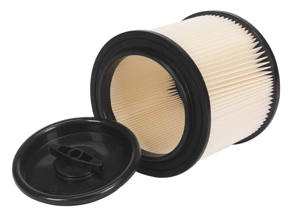 Cartridge filter for GV180WM vacuum cleaner, ideal for indoor cleaning and janitorial use.
