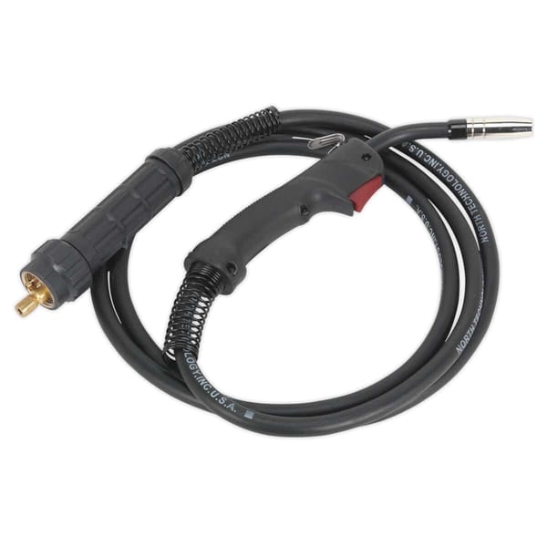 MIG Torch 3mtr Euro Connection MB15 for welding and cutting tools.