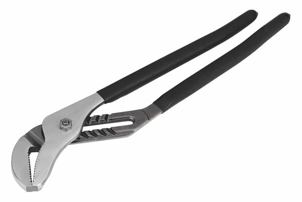 400mm Water Pump Pliers with grip handles for adjustable grip and versatility in hand tools.