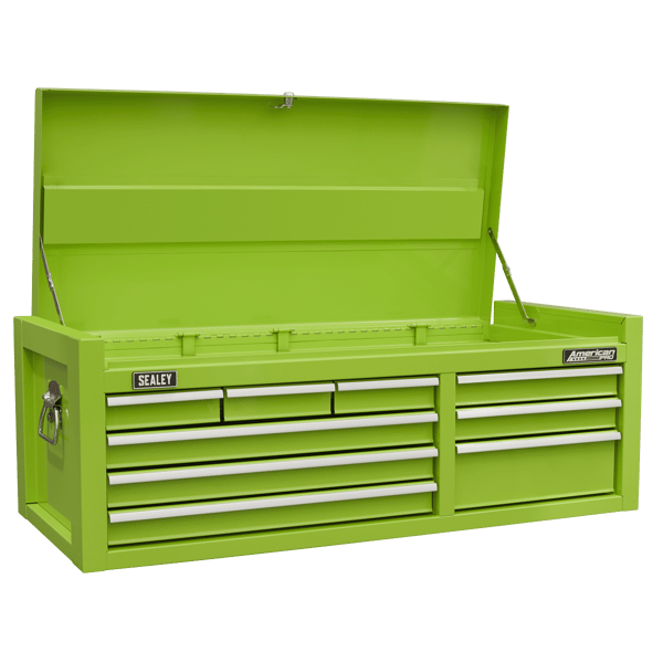 American PRO(R) Topchest 9 Drawer - Green