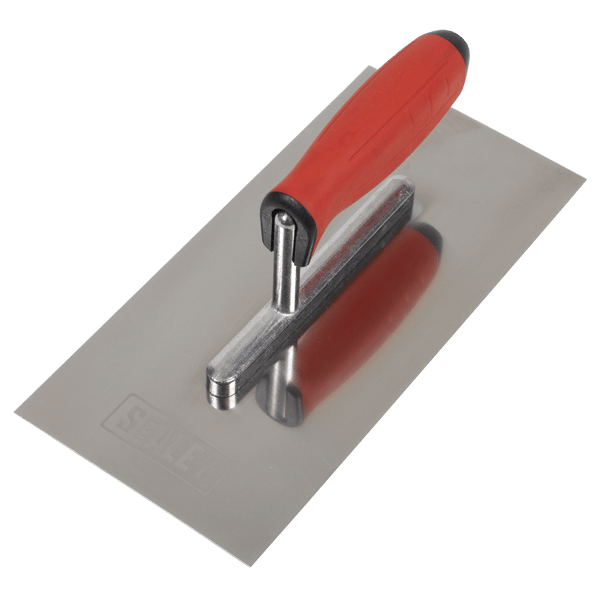 Stainless Steel Plastering Trowel with Rubber Handle 270mm
