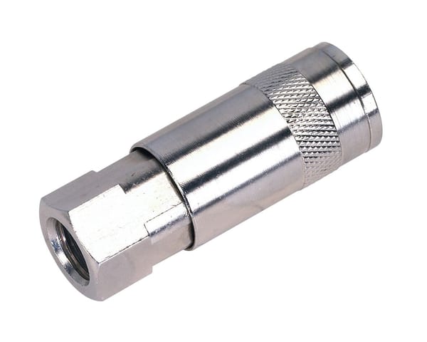 Female 1/4" BSP coupling body for compressors, pack of 25.
