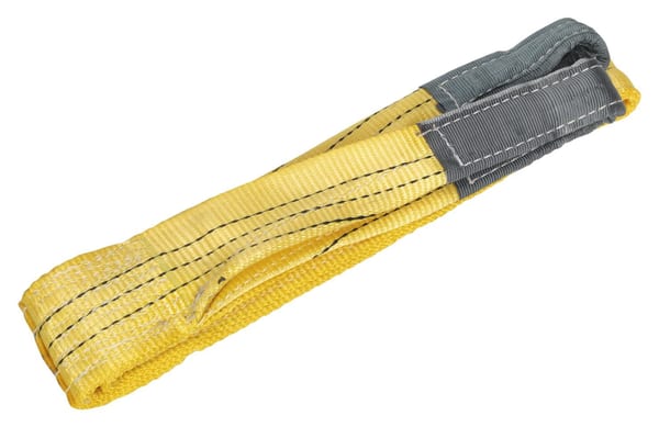 3-tonne capacity load sling, 2 meters long, ideal for lifting and towing tasks.