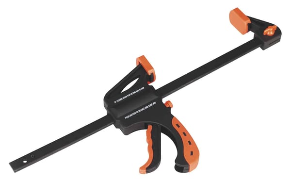 300mm Ratchet Bar Clamp for secure woodworking and construction projects