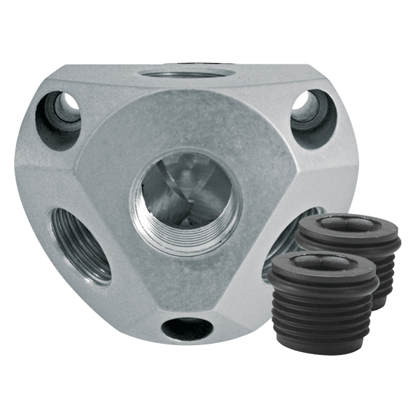 John Guest(R) Wall Box 3 x 3/4"BSP Connection