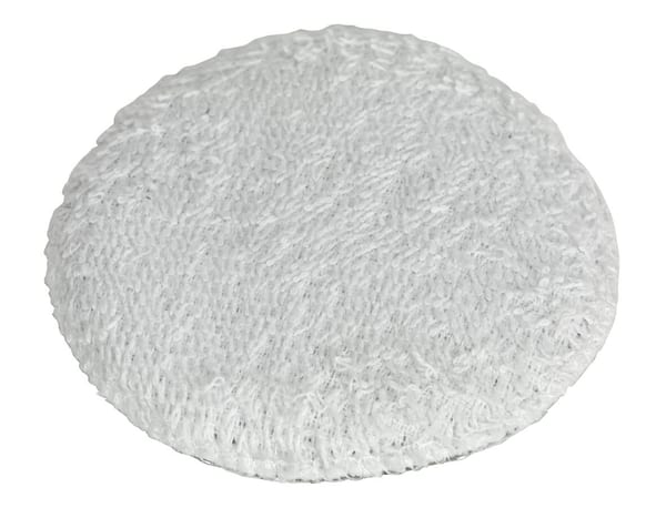 75mm microfibre polishing cloth for buffing and detailing tasks.