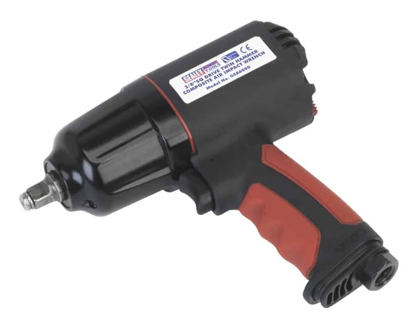 Composite Air Impact Wrench 3/8" Sq Drive with Twin Hammer design for powerful performance.