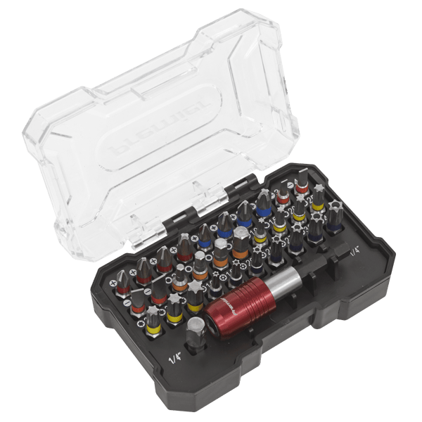 Colour-Coded Power Tool Bit Set 32pc