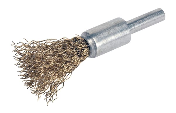 Flat Top Decarbonising Brush 13mm for efficient cleaning and surface preparation
